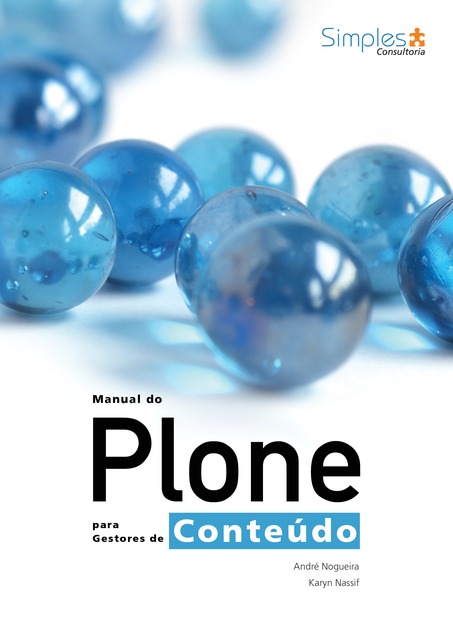 Capa do livro Manual do Plone para Gestores de Conteúdo